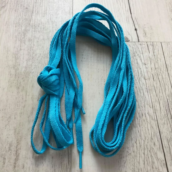 Cipőfűző - világoskék, 180cm-s