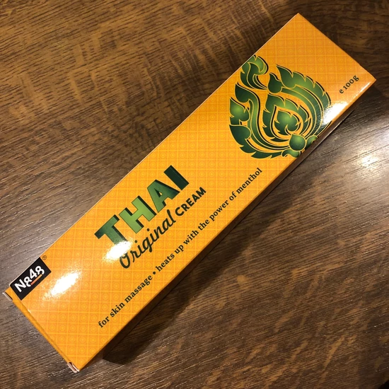 THAI bemelegítő, izomlazító krém-kicsi(30gr)