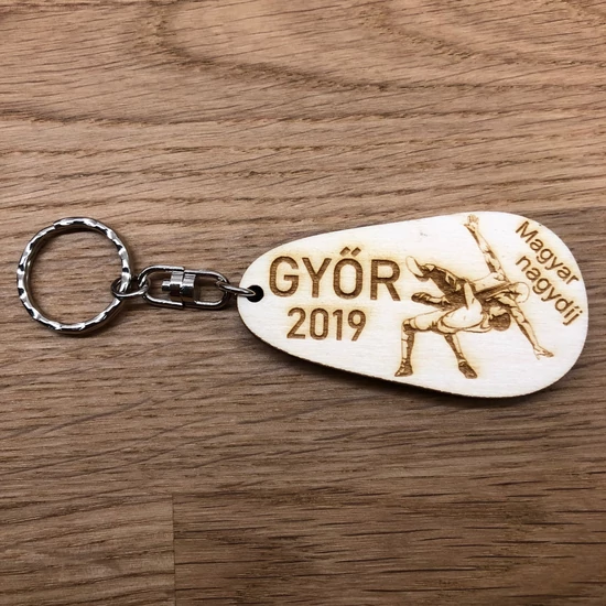 Fa kulcstartó-Magyar Nagydíj Győr 2019