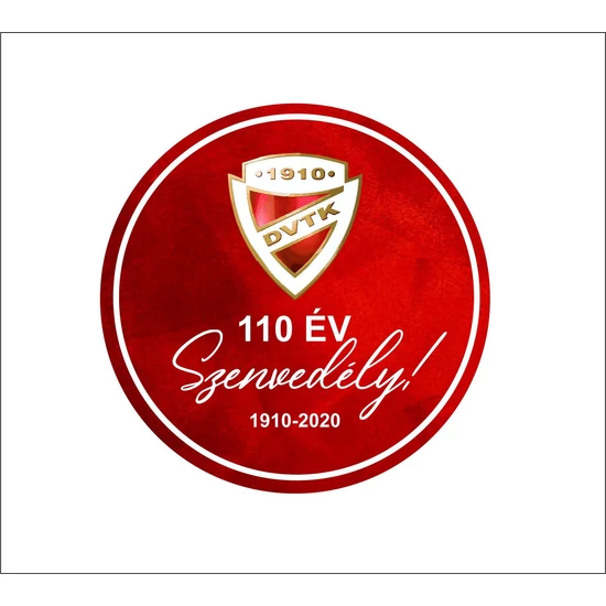 Kör alakú matrica egyedi mintával