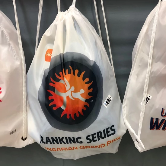 Sportzsák - UWW logós-szürke-narancs Sportzsák - UWW logós-szürke-narancs