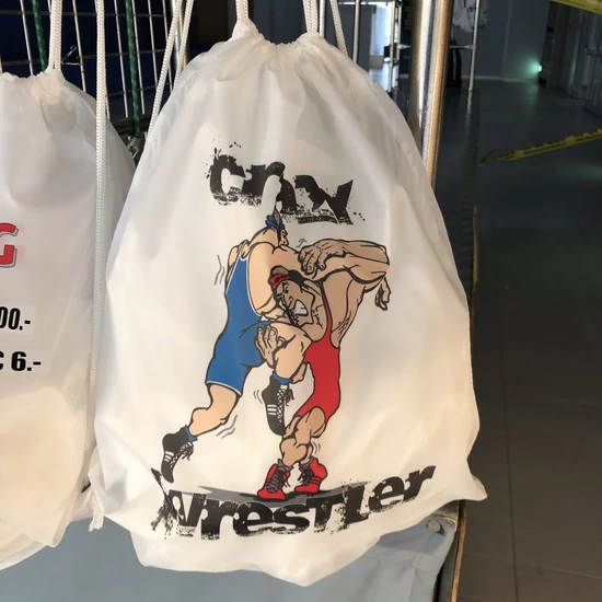 Sportzsák, crazy wrestler, dobós mintával