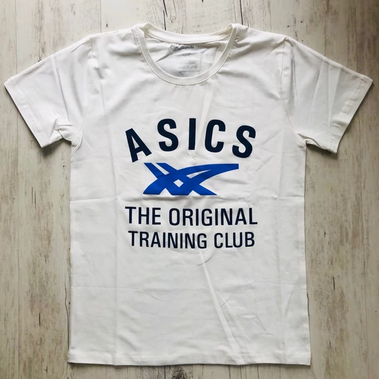 Férfi póló - The Original Training Club - törtfehér-kék