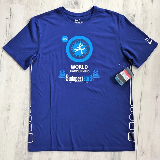 NIKE Word Championships Bp 2018 kék-L