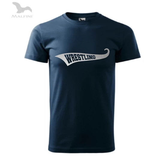 Férfi póló - Wrestling Pipa - Sötétkék