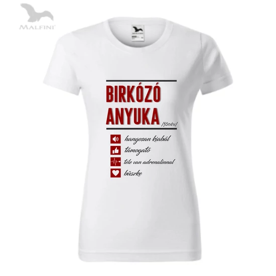 Birkózó anyuka, technikai póló